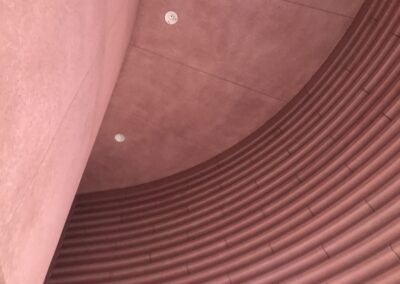 Integral Color: Custom pink – The Webster – The Beverly Center, Los Angeles, CA