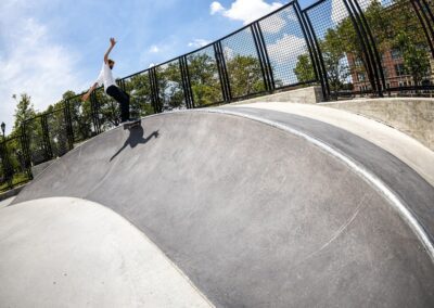 Integral Color: Custom Black – Spohn Ranch Skateparks -- Betsy Head Skate Park, Brooklyn, NY